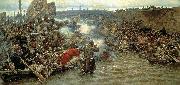 Vasily Surikov Conquest of Siberia by Yermak oil on canvas